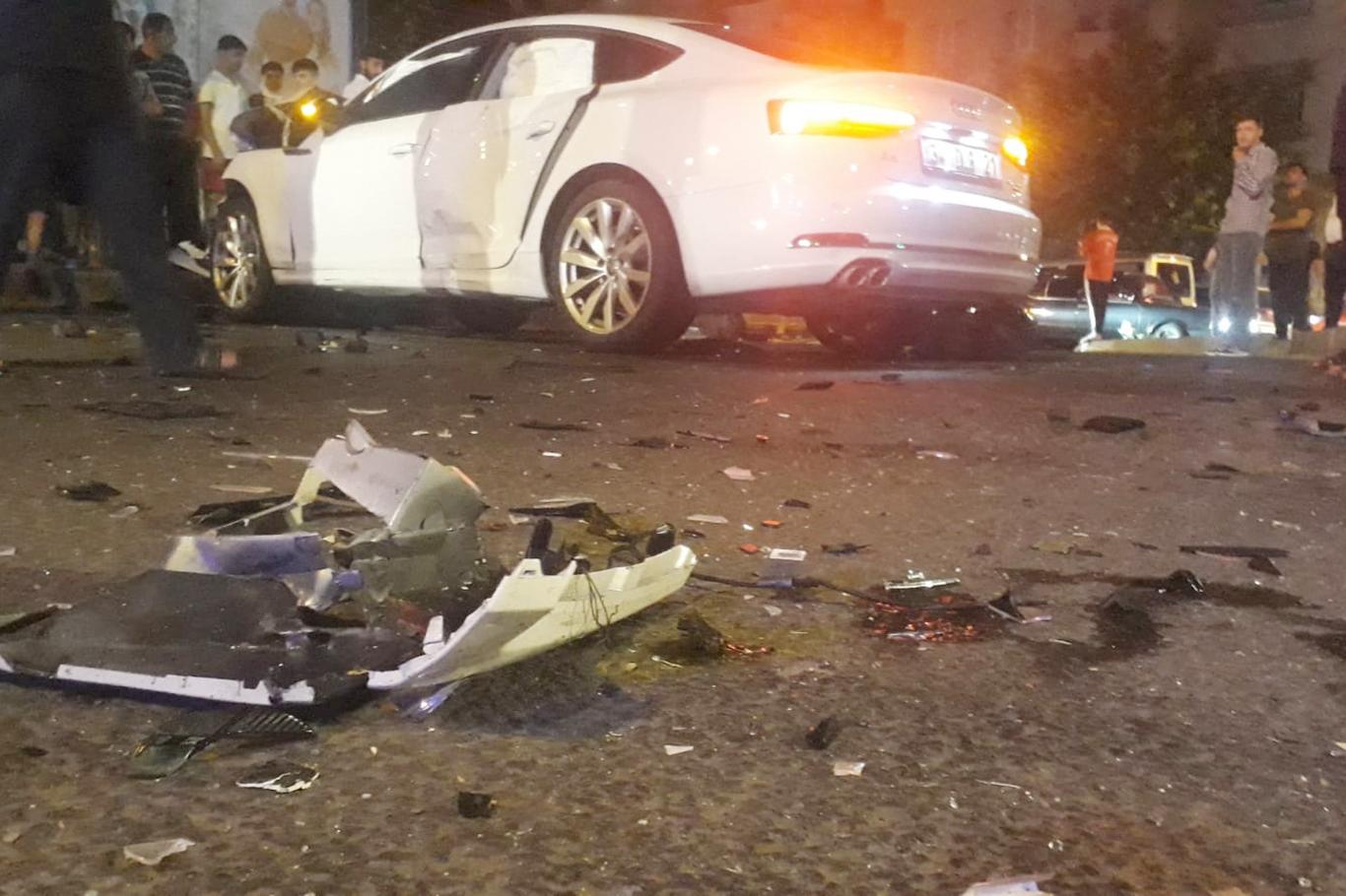 Diyarbakır’da yaşanan trafik kazasında 2 kişi yaralandı